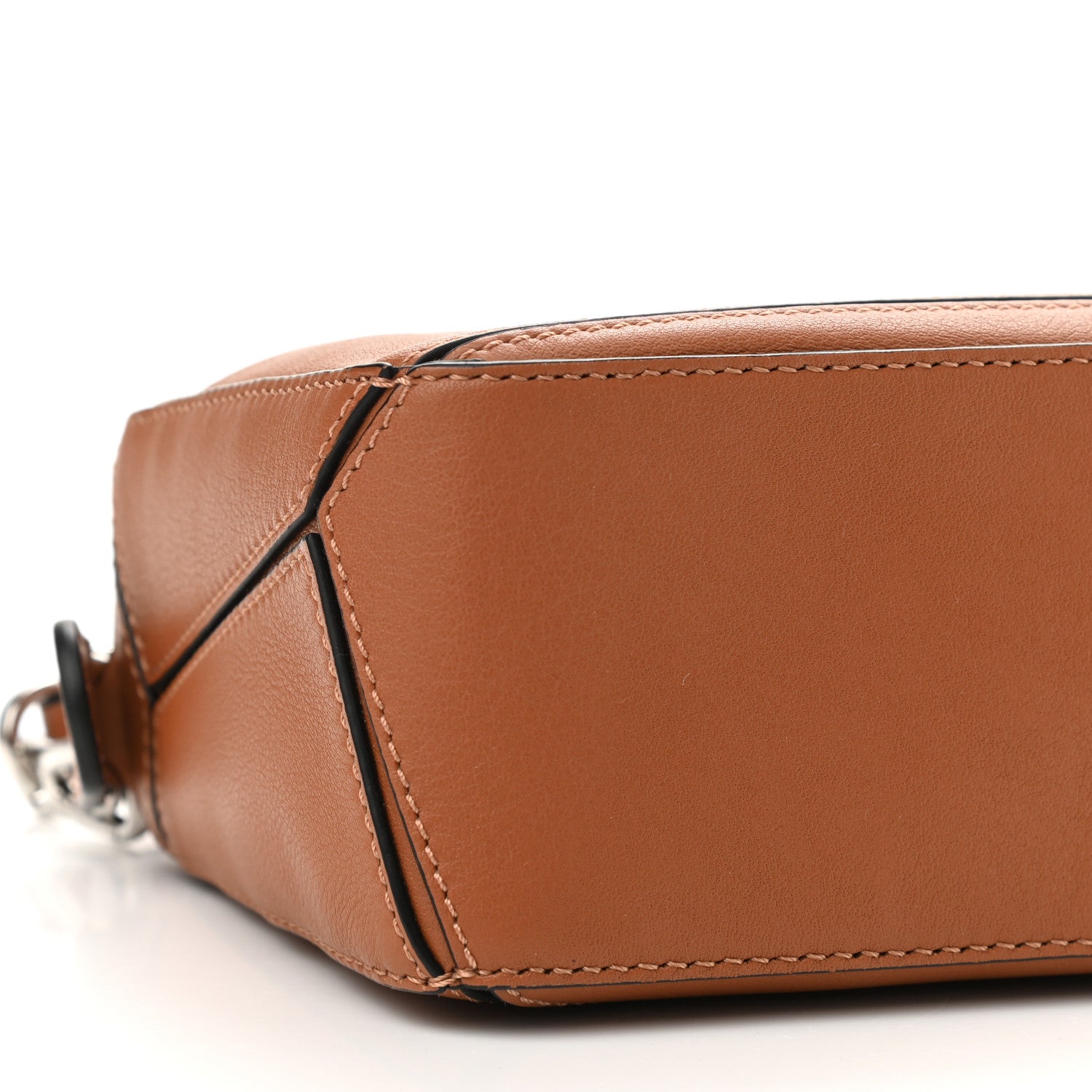 Loewe Calfskin Mini Puzzle Bag Tan 8 of 9