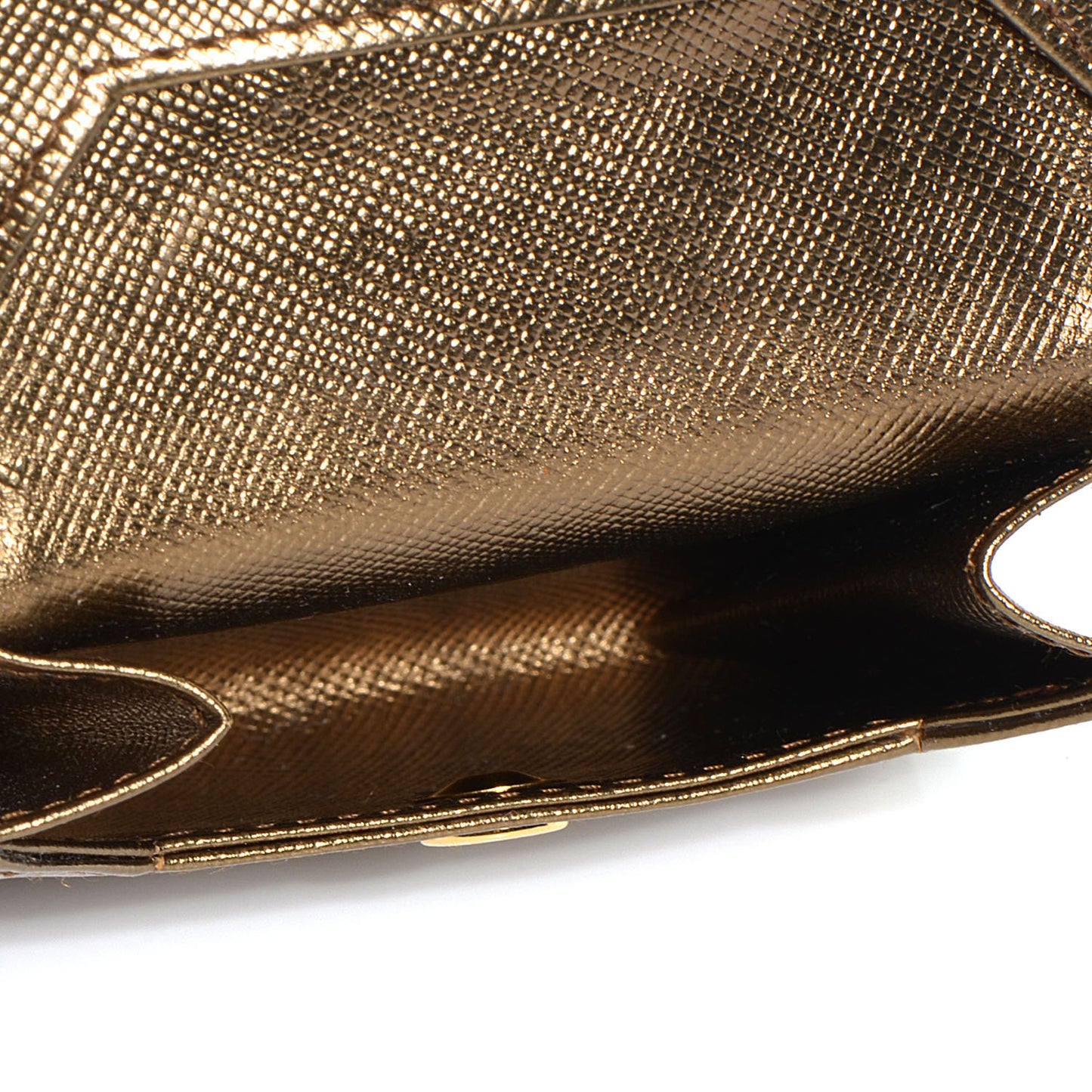 Saffiano Coin Purse Bronzo