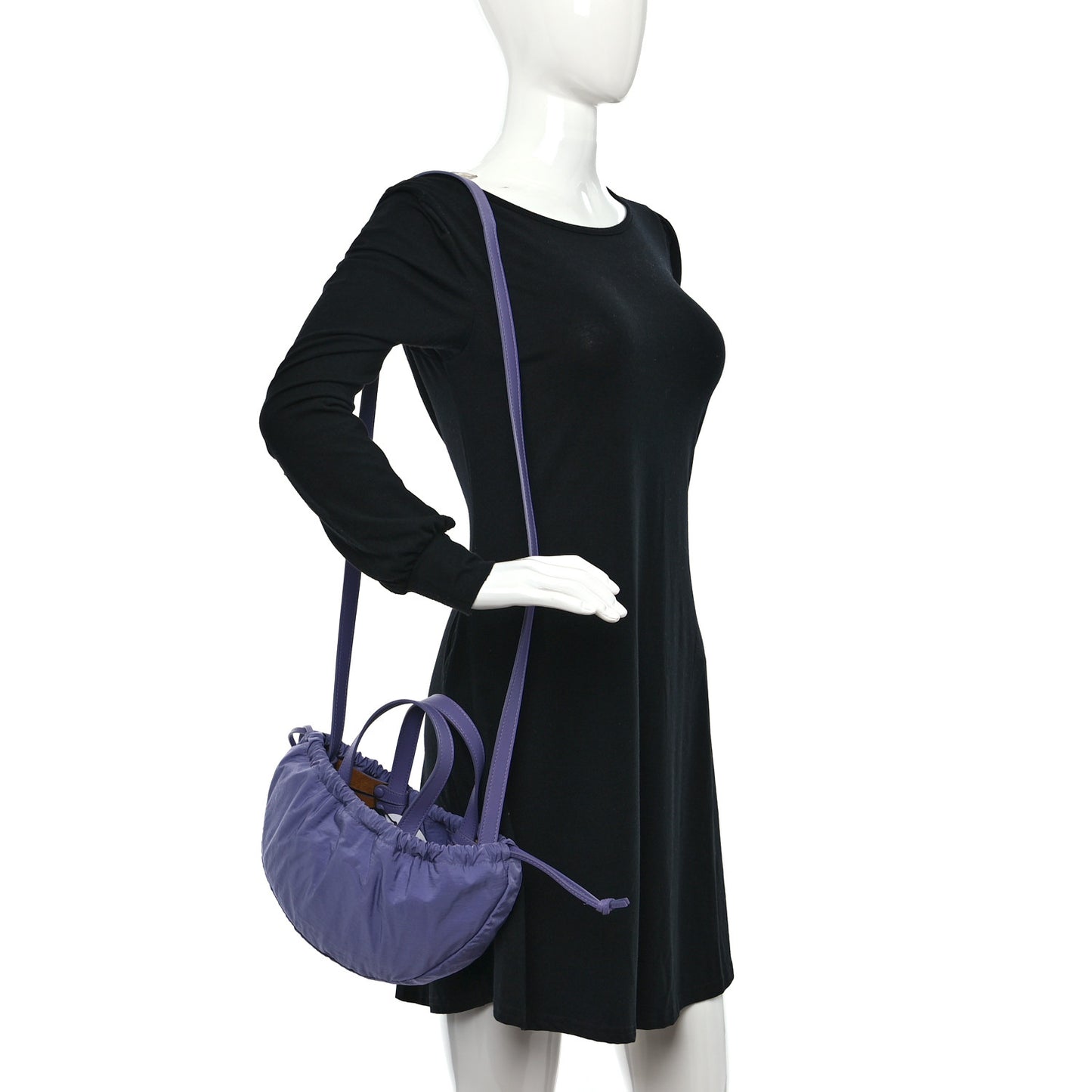French Calfskin Shell Lavender