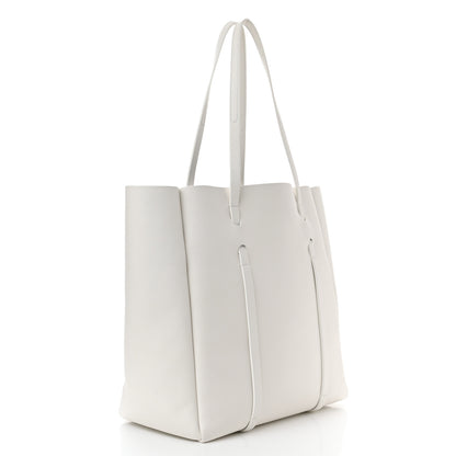 Balenciaga Veau Baltimore Double Sided Small Everyday Tote Optic White Black 4 of 11