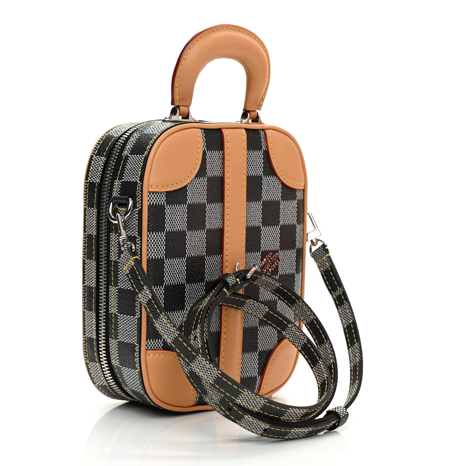 Louis Vuitton Damier Colors Valisette Verticale 3 of 10