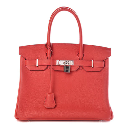 Hermes Togo Birkin 30 Geranium 1 of 34