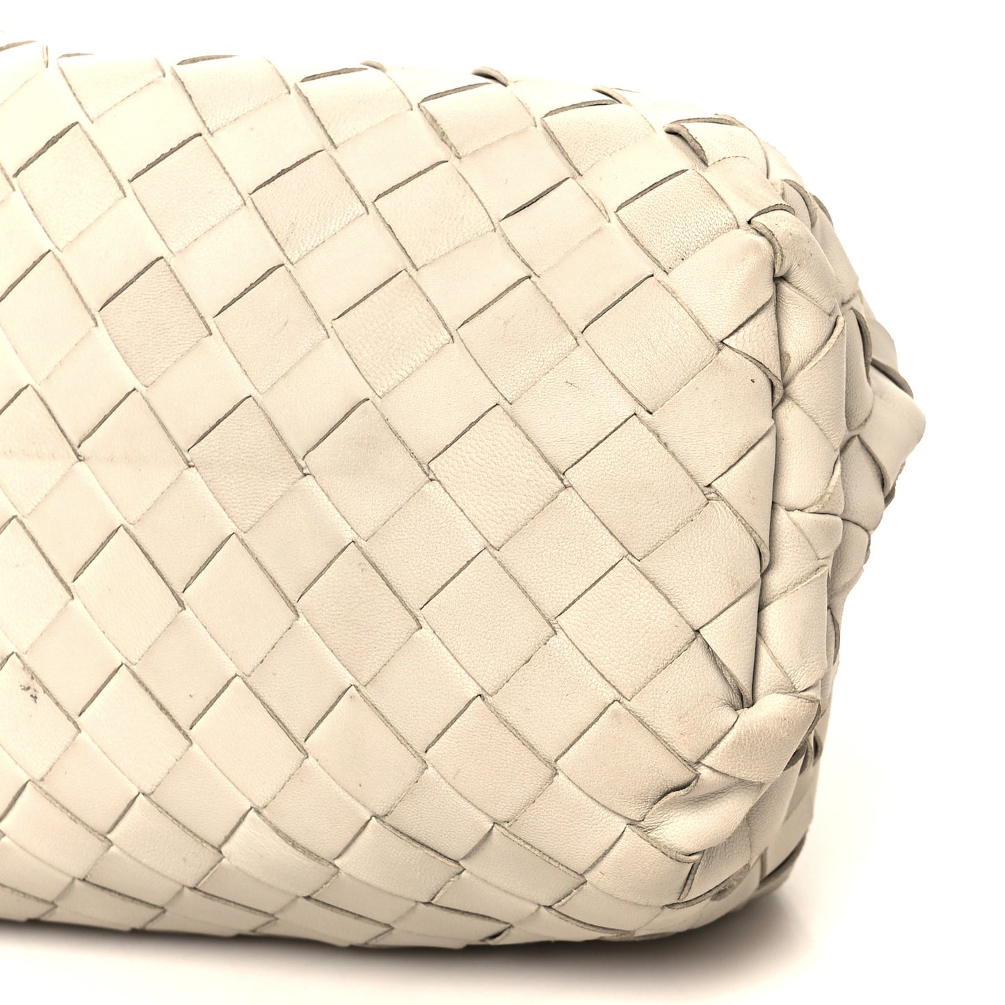 Nappa Maxi Intrecciato The Pouch Oversized Clutch Plaster