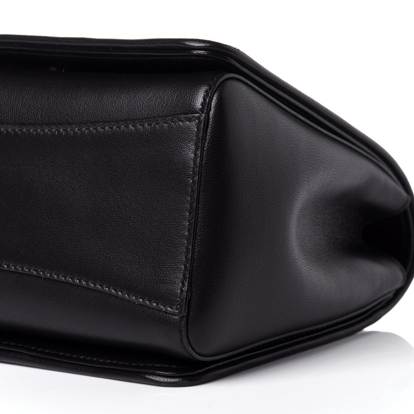 Lambskin Small Helia Shoulder Bag Black