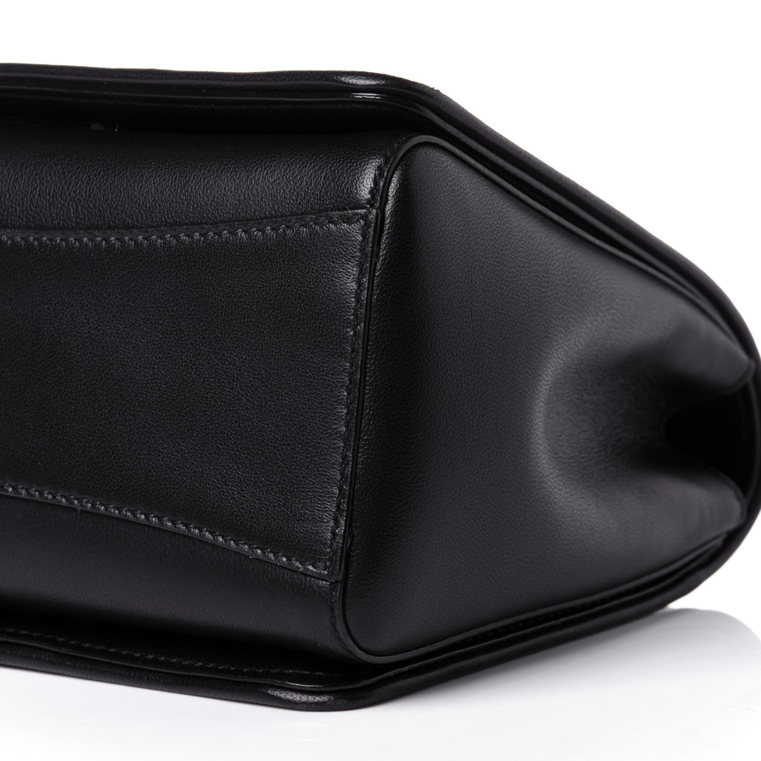 Jimmy Choo Lambskin Small Helia Shoulder Bag Black 9 of 10