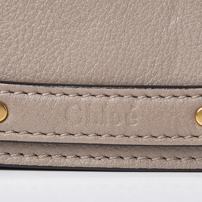 Chloe Calfskin Suede Medium Nile Bracelet Bag Motty Grey 10 of 12