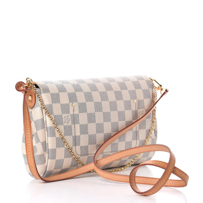 Louis Vuitton Damier Azur Favorite MM 3 of 11