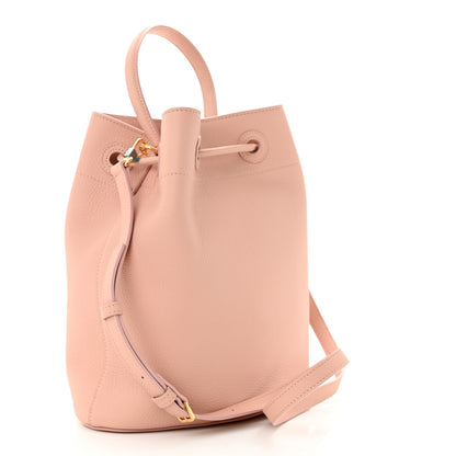 Burberry Grainy Calfskin Small TB Bucket Bag Dusty Pink 3 of 9