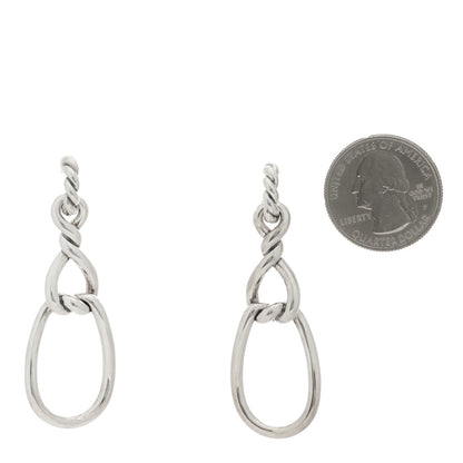 David Yurman Sterling Silver Continuance Triple Drop Earrings 2 of 4