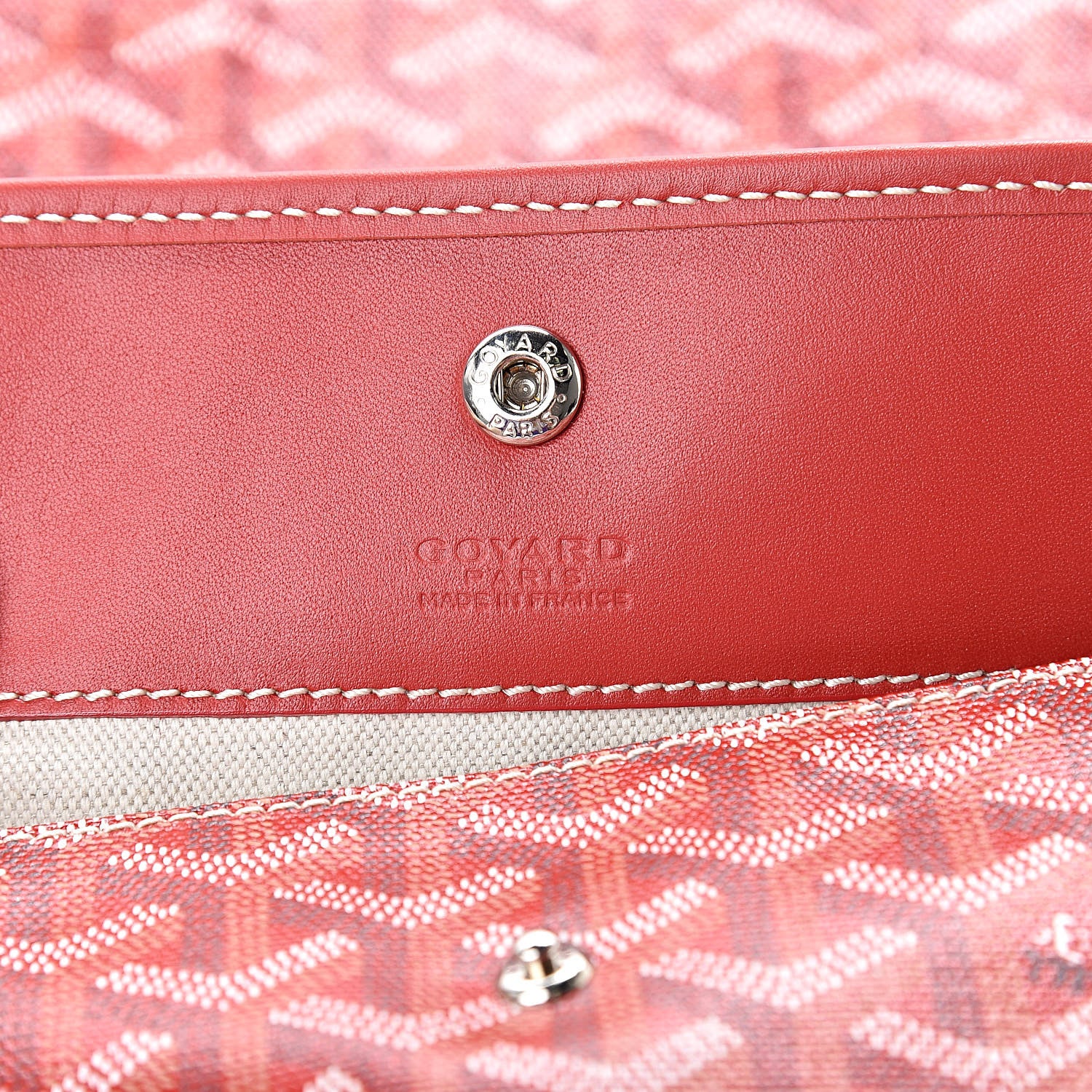 Goyard Goyardine Saint Louis GM Red 7 of 11