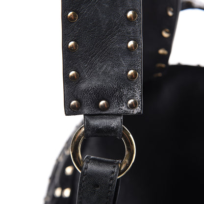 Valentino Garavani Nappa Quilted Small Rockstud Spike Backpack Black 12 of 12
