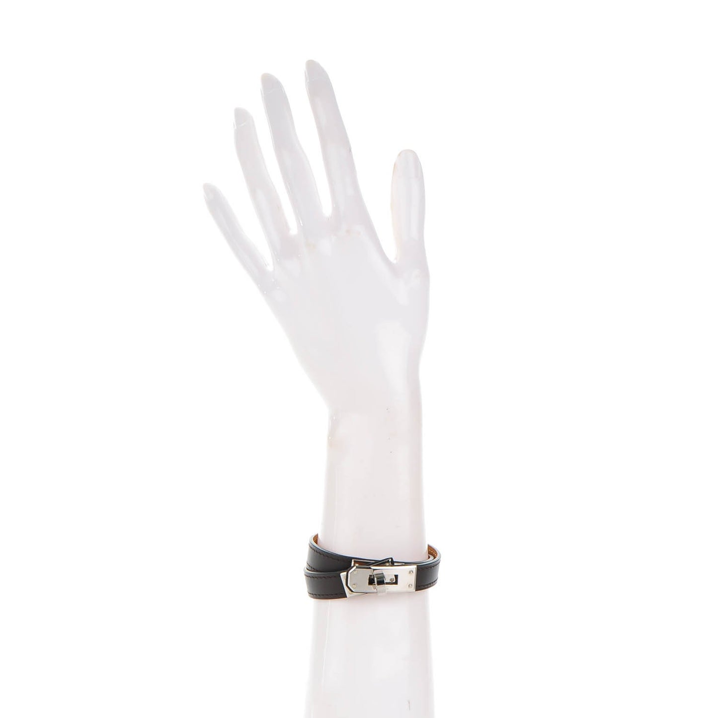 Chamonix Kelly Double Tour Bracelet M Chocolate