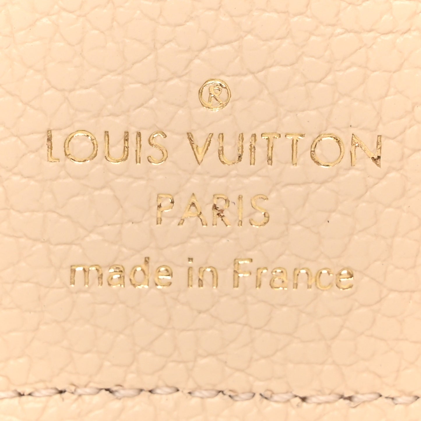Empreinte Monogram Giant Victorine Wallet Creme Bois De Rose