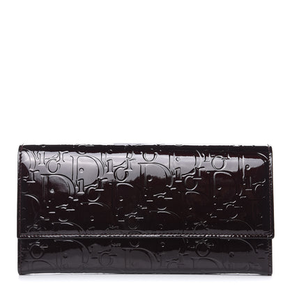 Christian Dior Patent Ultimate Rendez-Vous Chain Wallet Amethyste 1 of 10