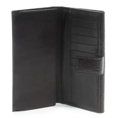 Gucci Guccissima Leather Indy Continental Wallet Dark Brown 5 of 7