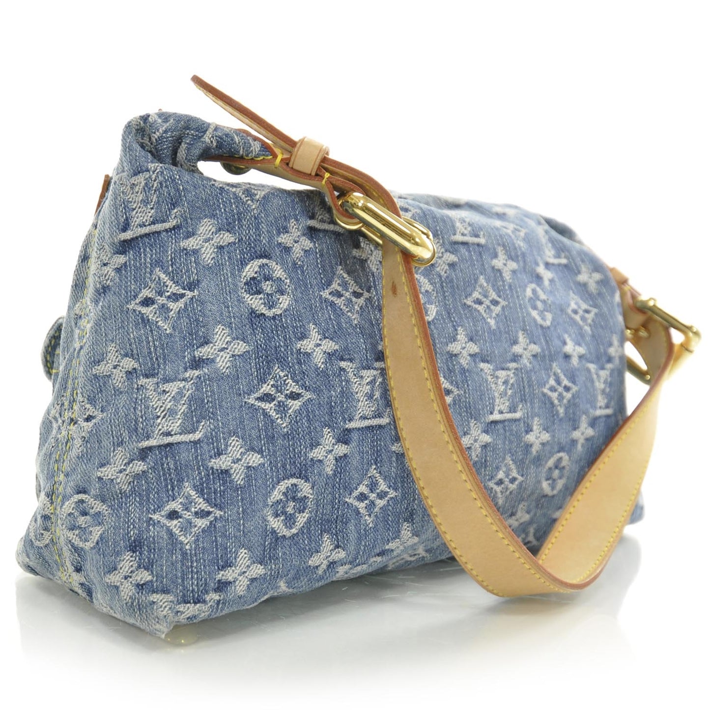 Monogram Denim Baggy PM Blue