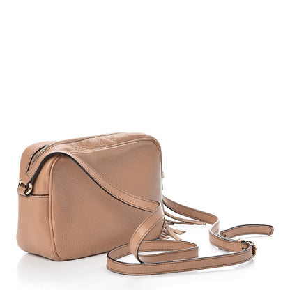 Gucci Pebbled Calfskin Small Soho Disco Bag Rose Beige 3 of 11