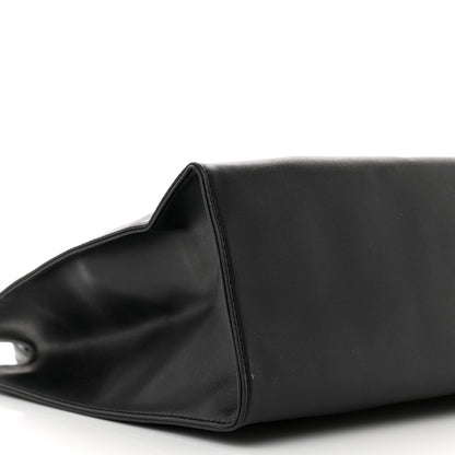 Telfar Vegan Leather Medium Shopping Bag Black 9 of 10