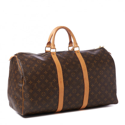 Louis Vuitton Monogram Keepall 50 2 of 9