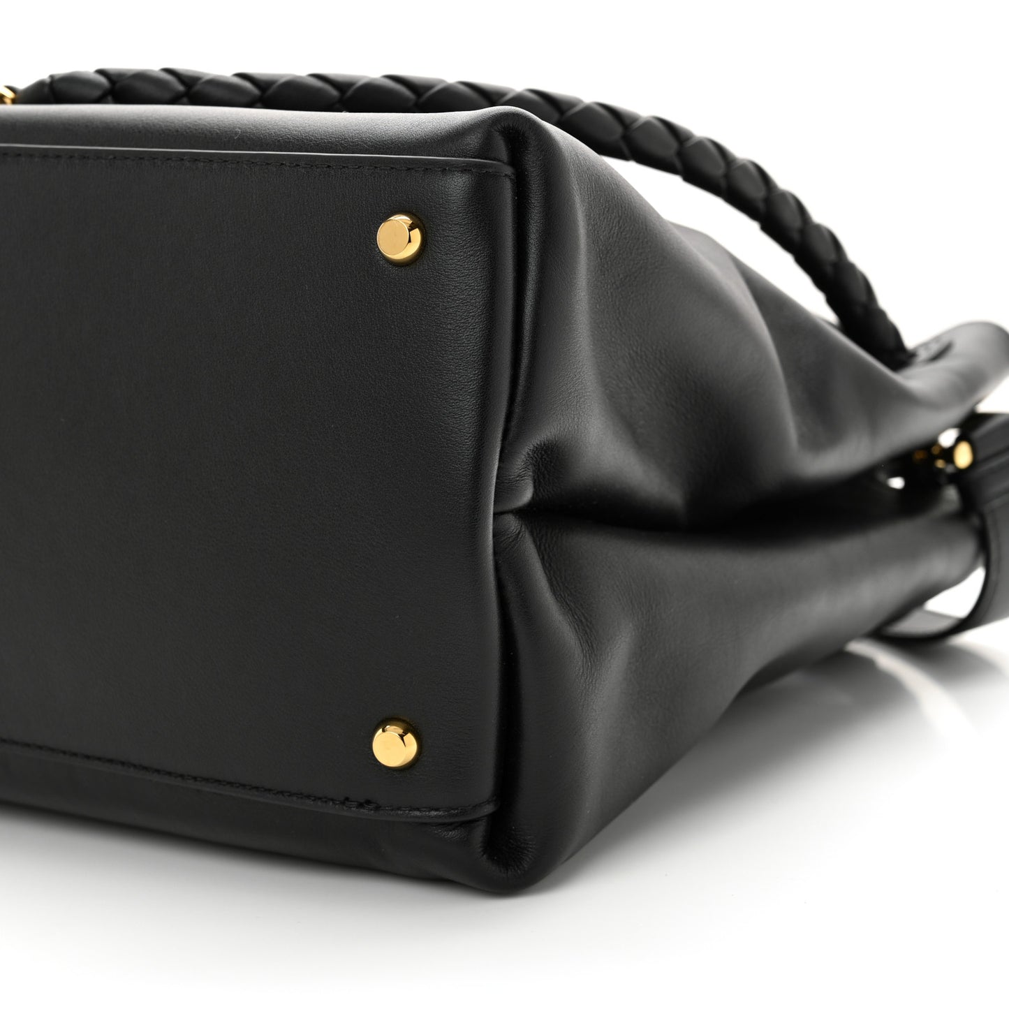 Silky Calfskin Medium Ciao Ciao Black