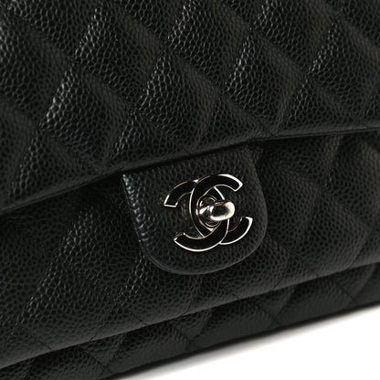 Chanel Caviar Quilted Daily Zip Crossbody Bag Black 13 of 14