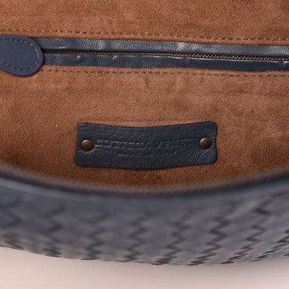 Bottega Veneta Nappa Intrecciato Pillow Crossbody Messenger Blue 6 of 10