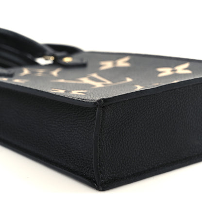 Louis Vuitton Empreinte Monogram Giant Petit Sac Plat Black Beige 8 of 9