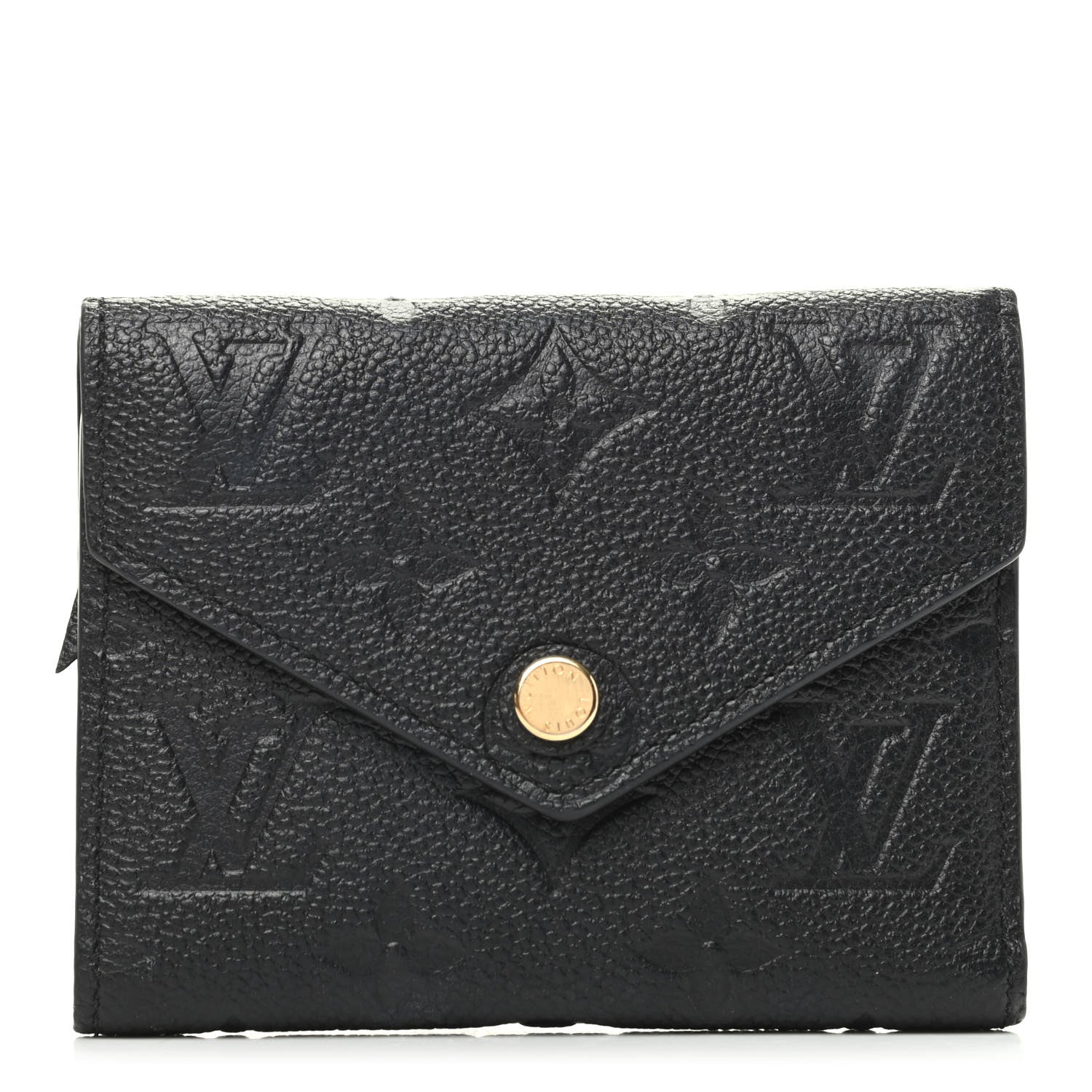 Louis Vuitton Empreinte Victorine Wallet Black 1 of 7
