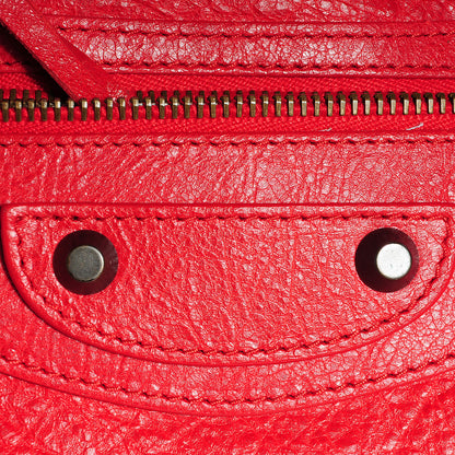Balenciaga Agneau Classic Hardware City Coquelicot 12 of 14