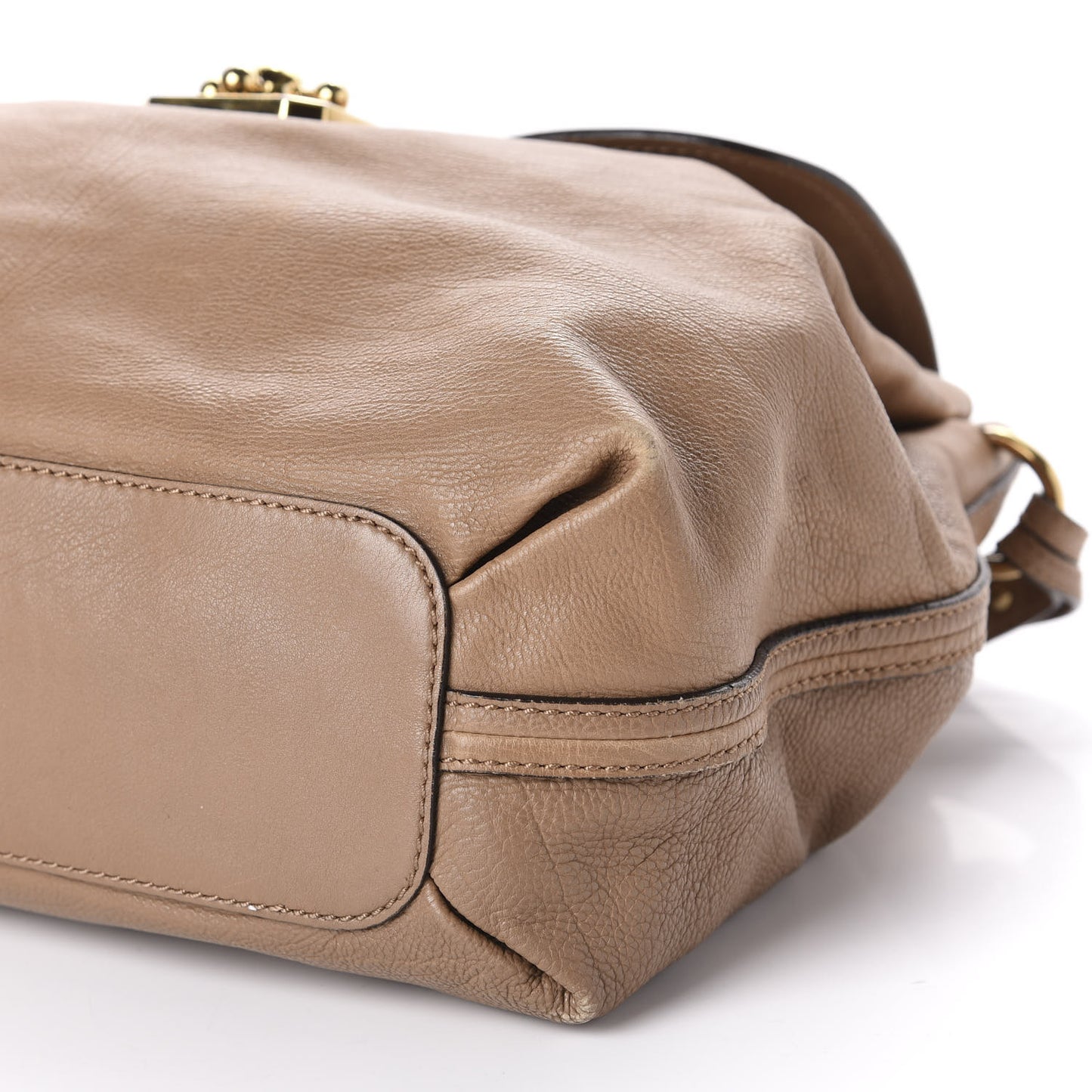 Calfskin Medium Elsie Satchel Nut