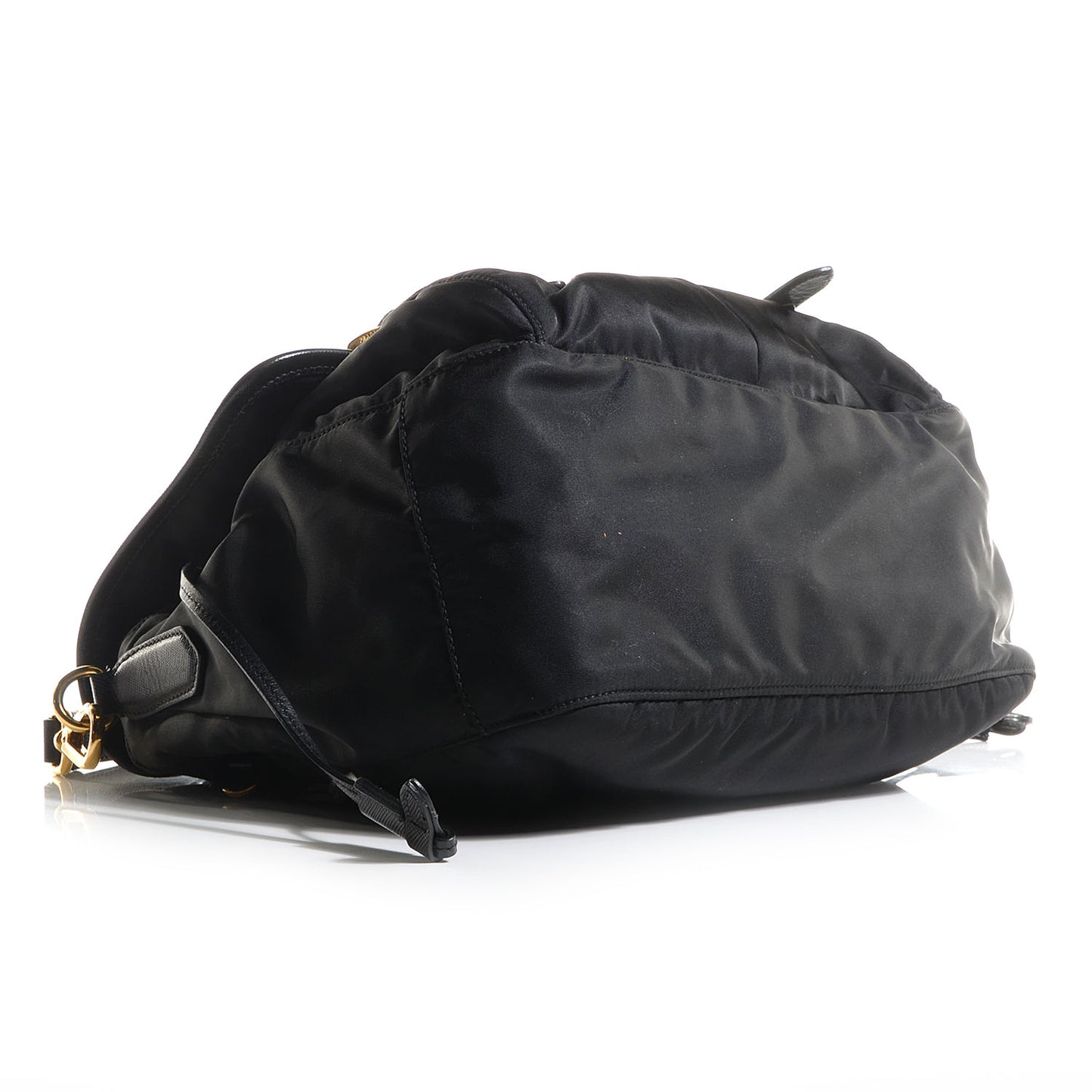 Tessuto Nylon Messenger Bag Nero Black