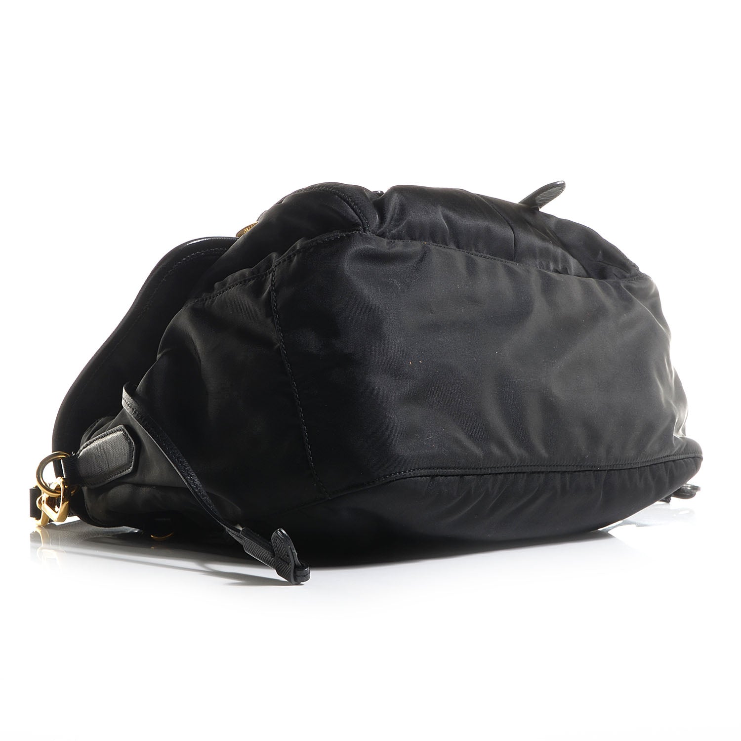 Prada Tessuto Nylon Messenger Bag Nero Black 4 of 11