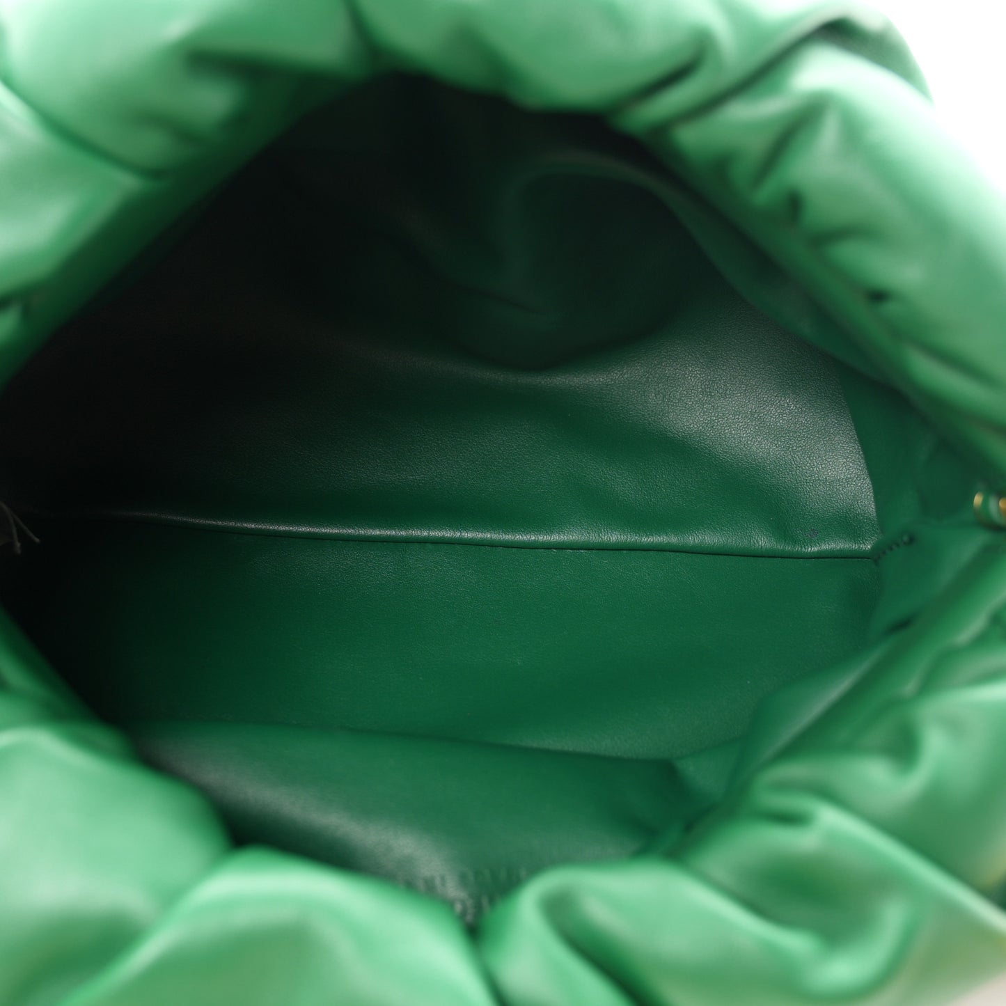 Calfskin The Pouch Chain Racing Green
