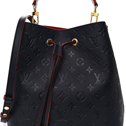 Louis Vuitton Empreinte Neonoe MM  Marine Rouge 8 of 10