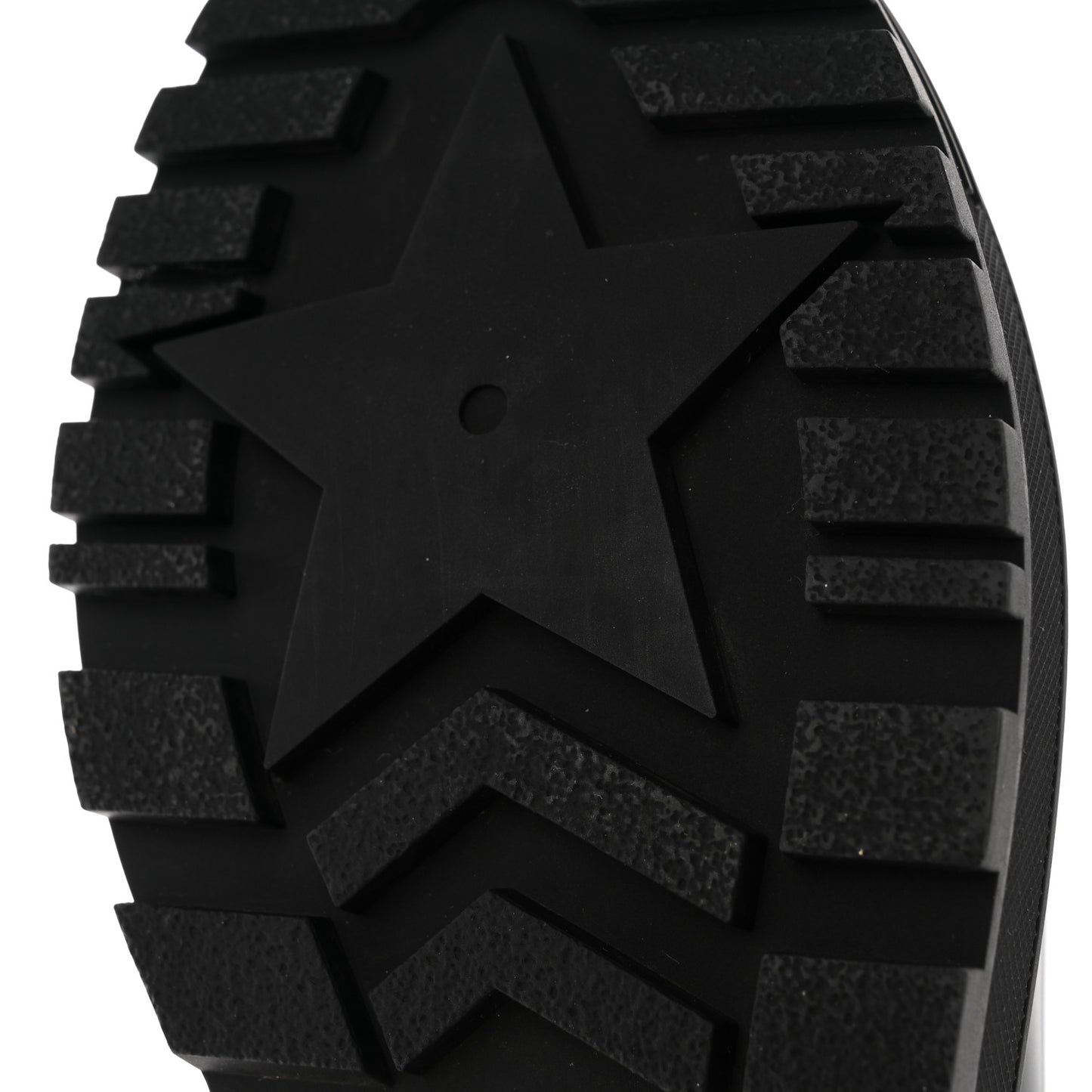 Brushed Calfskin Rubber Dioriron Derby Flat Shoes 41 Black