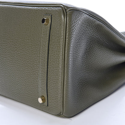 Hermes Togo Birkin 35 Vert Olive 10 of 11