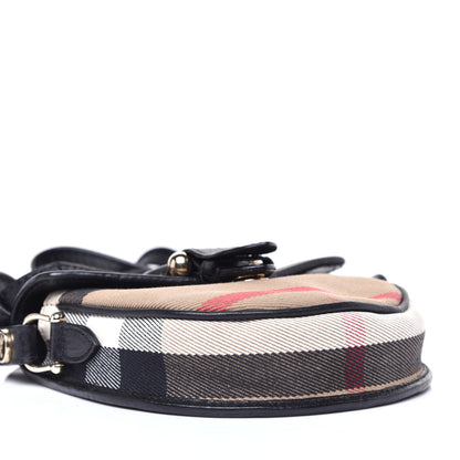 Burberry House Check Mini Crossbody Bag Black 4 of 14