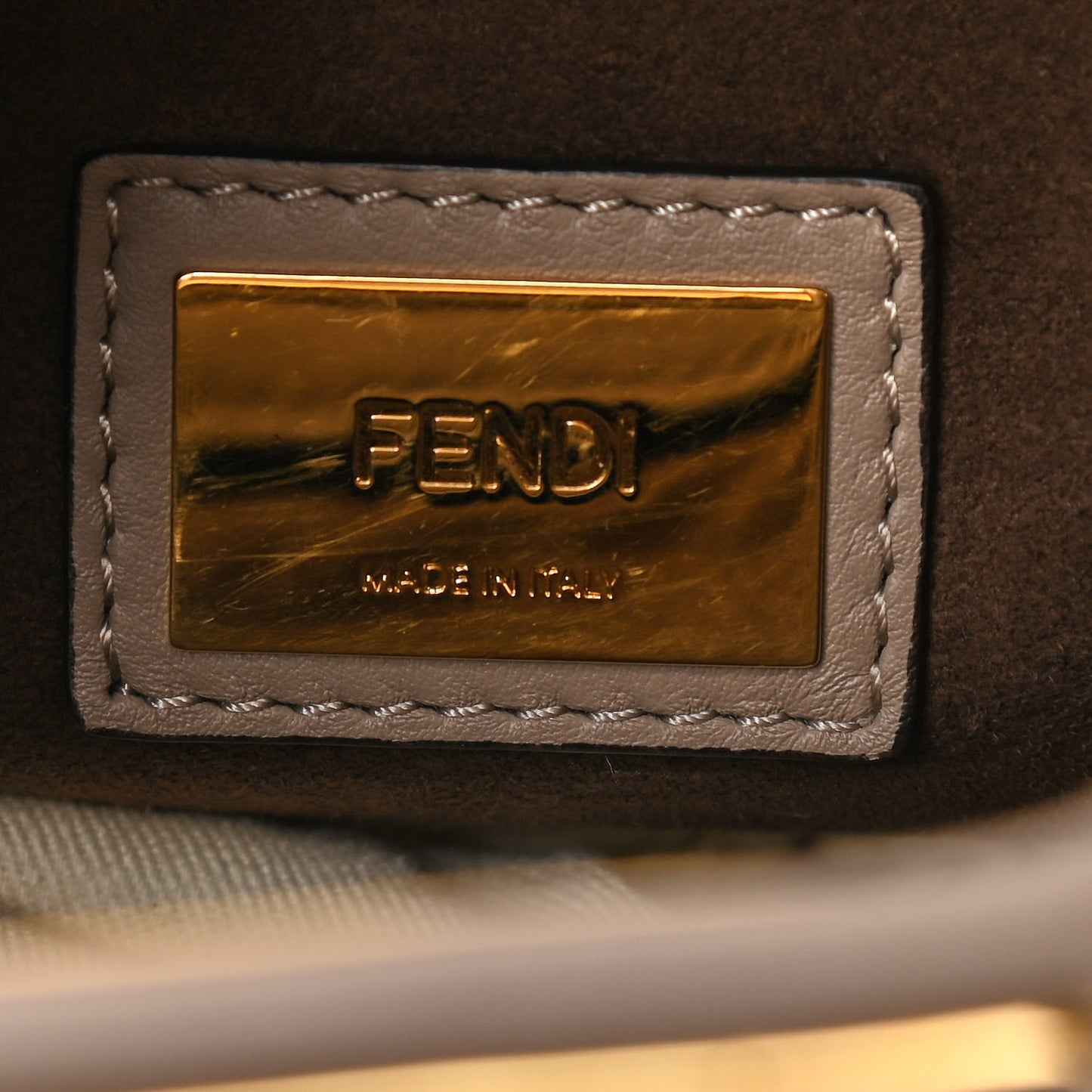 Vitello Seta Plexiglass Tortoise Medium Peekaboo Iconic Satchel Tortora