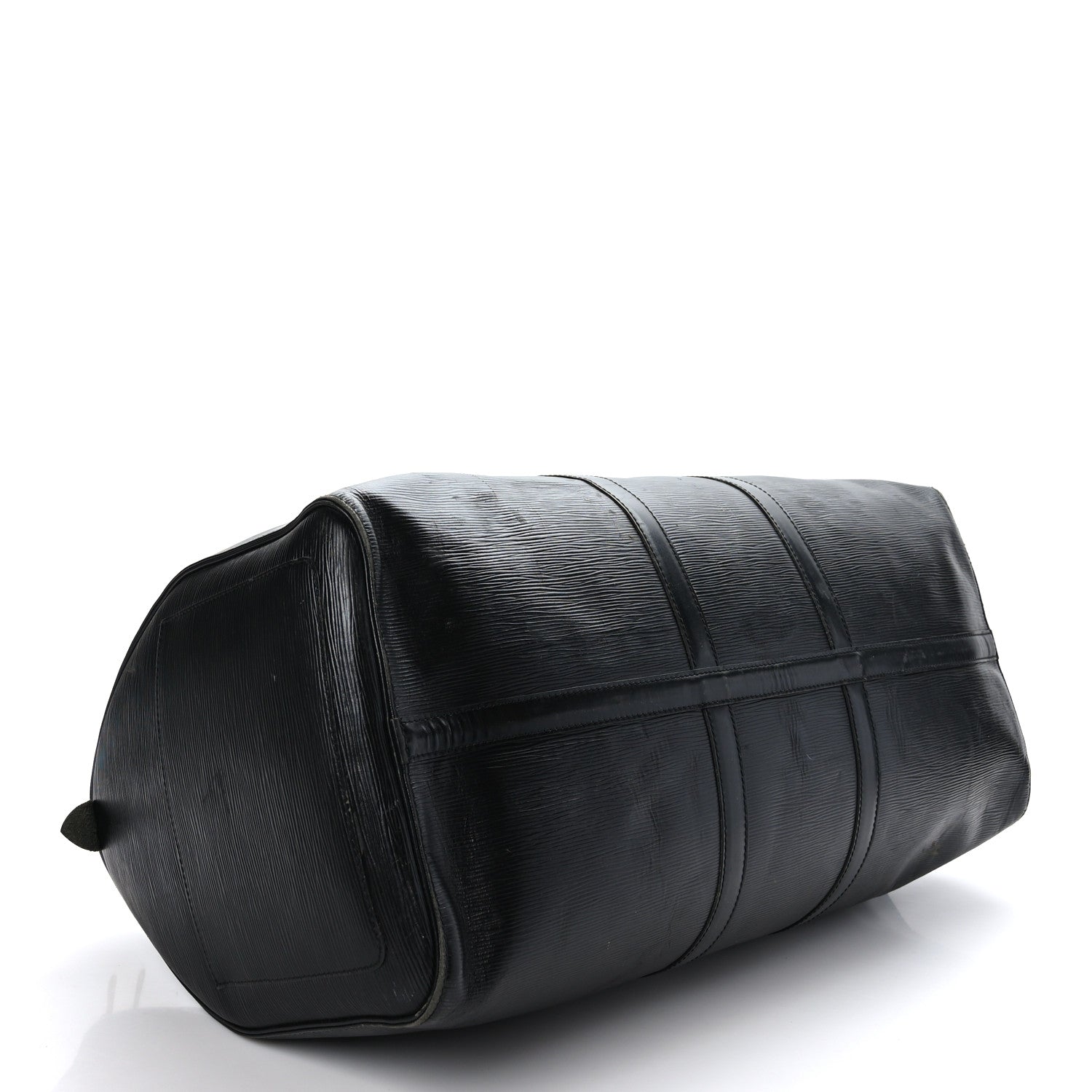 Louis Vuitton Epi Keepall 55 Black 4 of 14