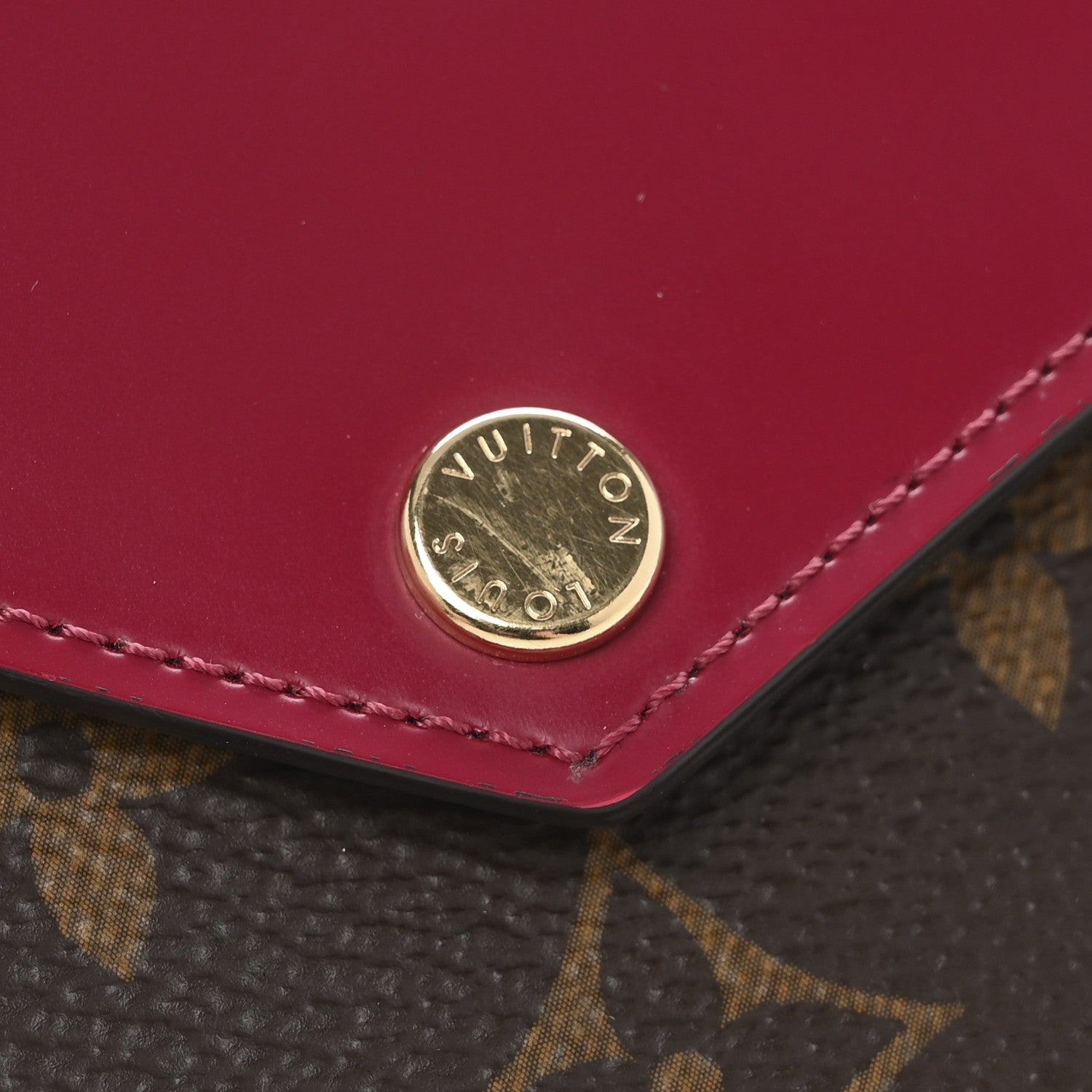 Louis Vuitton Monogram Zoe Wallet Fuchsia 7 of 10