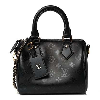 Louis Vuitton Monogram Ink Speedy BB Black 3 of 28