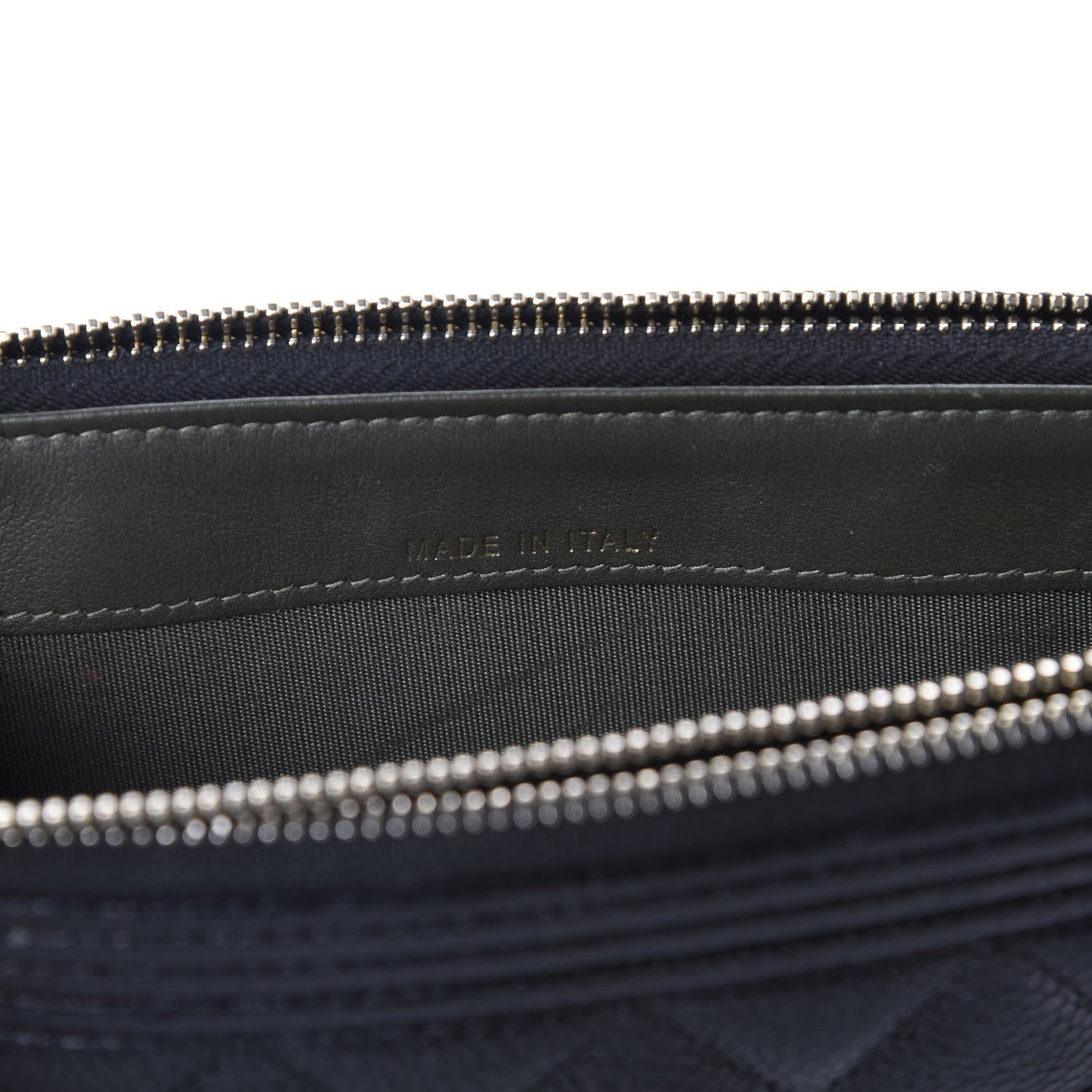 Chanel Caviar Quilted Small Boy Clutch With Chain Black 8 of 11