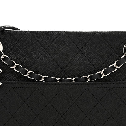 Chanel Caviar Stitched Small CC Pocket Shoulder Black 8 of 11