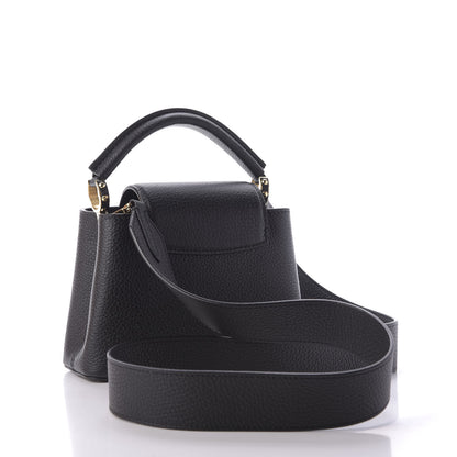 Louis Vuitton Taurillon Mini Capucines Black 3 of 8