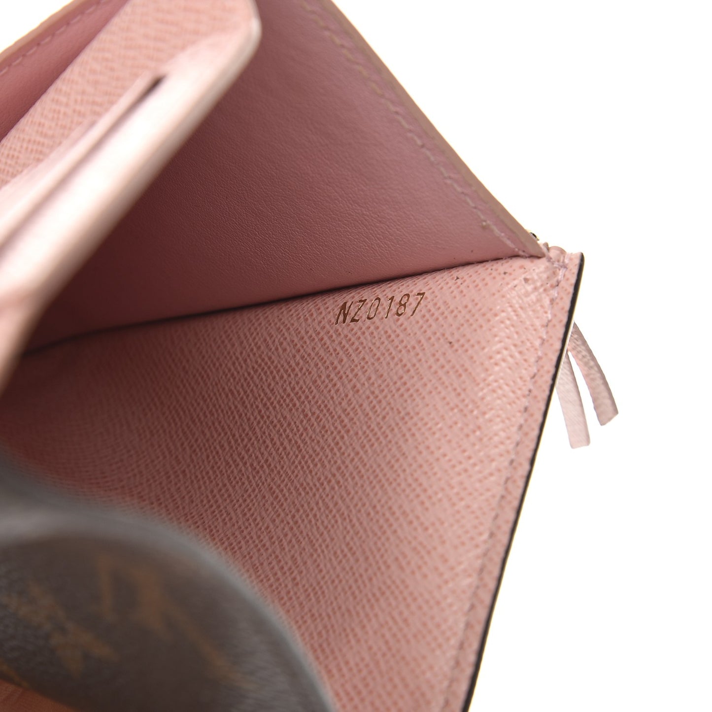 Monogram Victorine Wallet Rose Ballerine