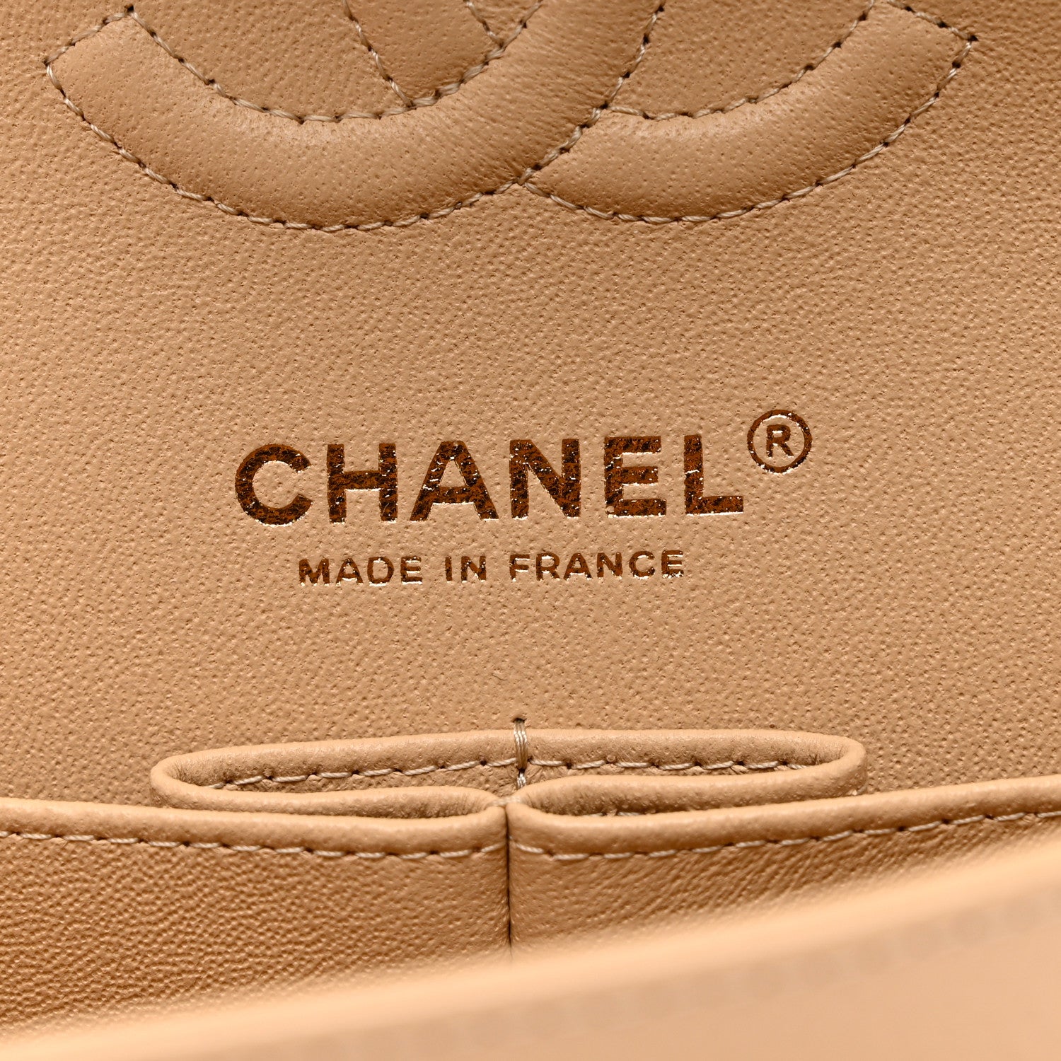 Chanel Caviar Quilted Small Double Flap Beige 6 of 9