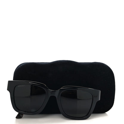 Gucci Acetate Square Frame Web Sunglasses GG1670SK Tortoise 7 of 7