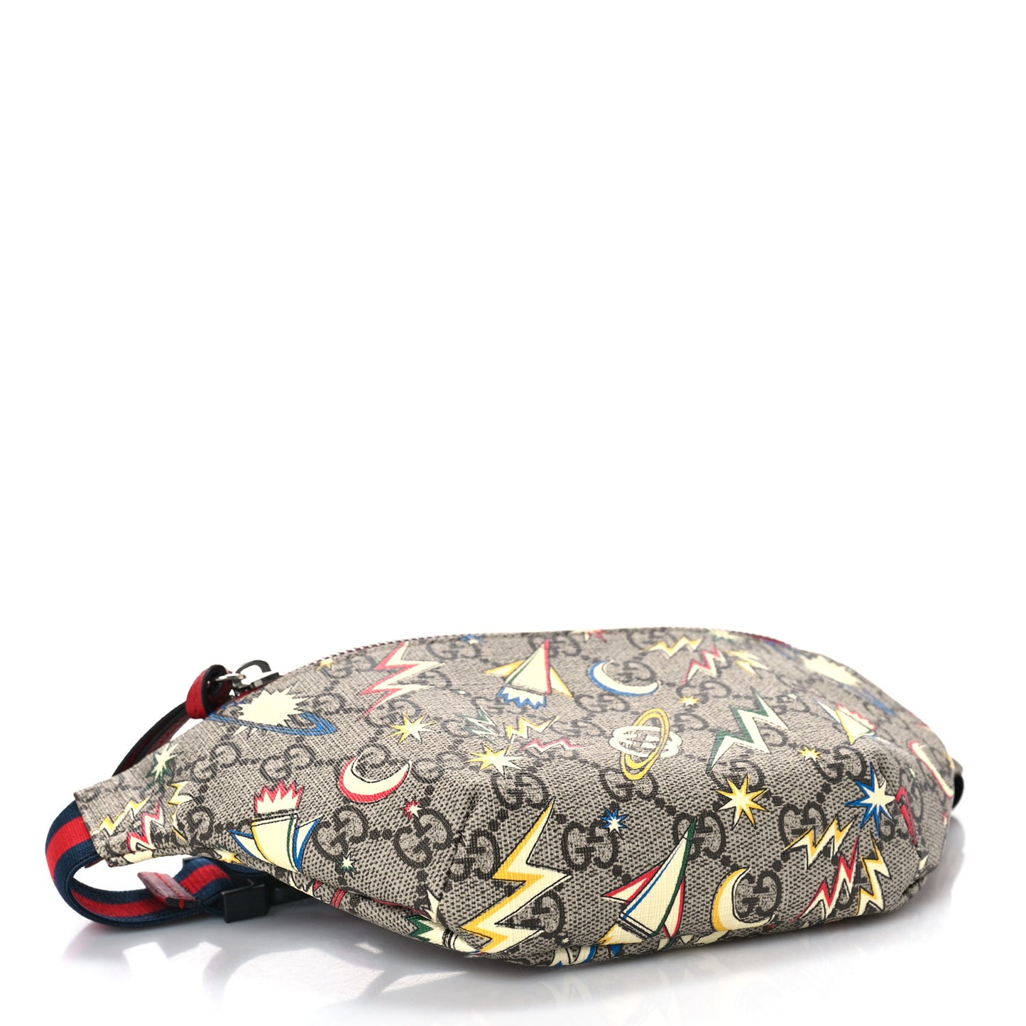 GG Supreme Monogram Childrens Space Print Belt Bag Multicolor