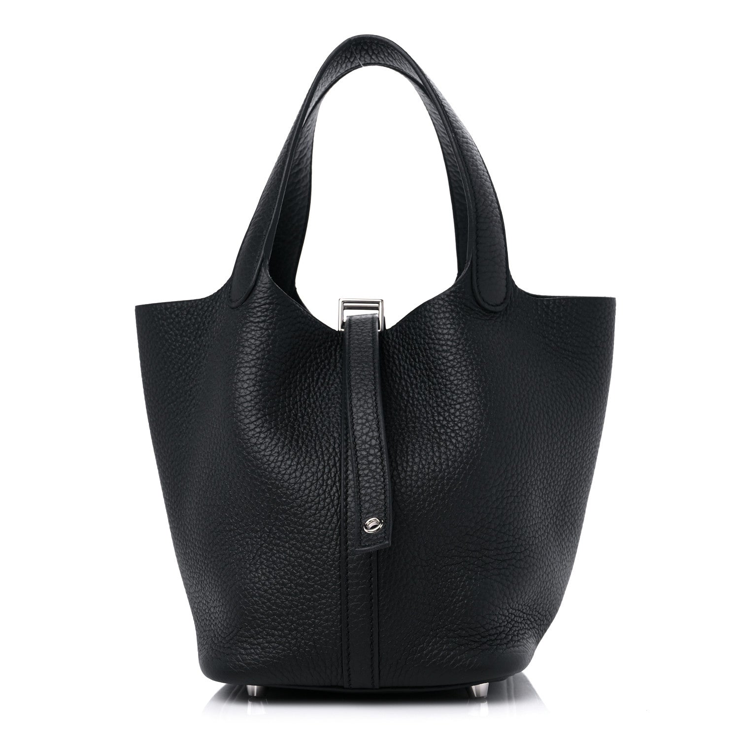 Hermes Taurillon Clemence Picotin Lock 18 PM Black 1 of 8