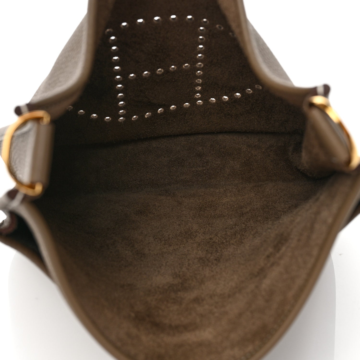 Hermes Taurillon Clemence Evelyne III PM Etoupe 5 of 8